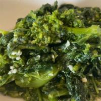 Broccoli Rabe · The most tender broccoli rabe sauteed with garlic and olive oil