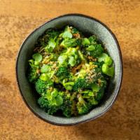 Broccoli · Fermented Shallot, Garlic, and Sichuan Chili