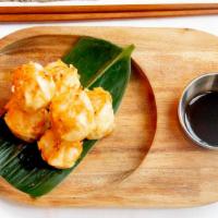 Shrimp Shumai · Fried or steamed. 6 pcs