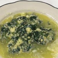 Stracciatella Soup · Spinach Eggdrop.