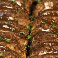 Baked Meatloaf Meal · Includes two hand crafted slices  of meat loaf, two complimented with your choice of  signat...