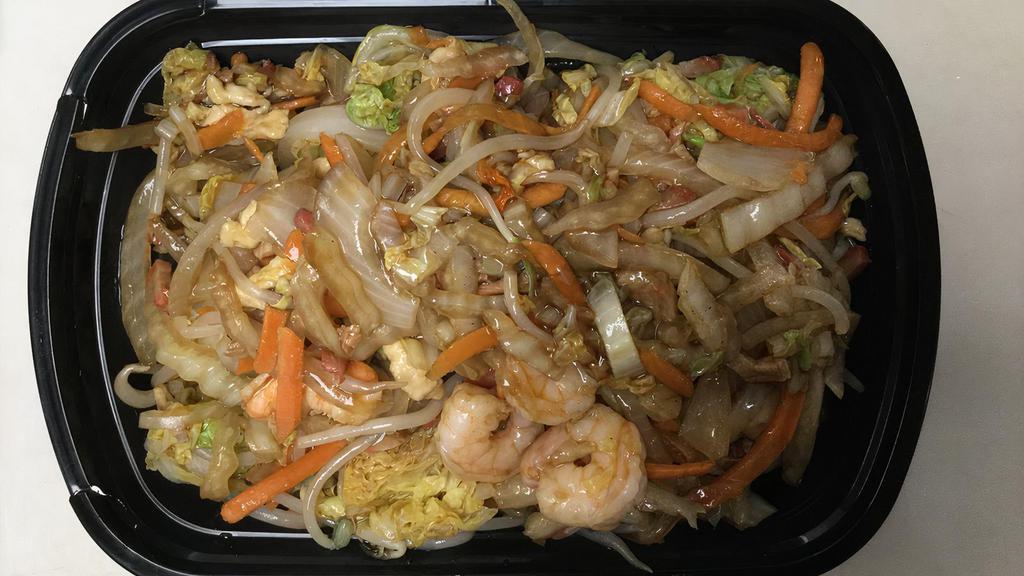 House Special · Chicken, shrimp and pork.  Crispy noodle on the side