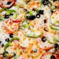 Vegetarian Pizza · Veggies.
