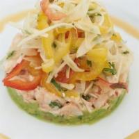 Salade De Crabe Et D'Avocat · Crab & Avocado, Green Papaya