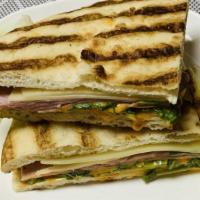 Ham Panini · A toasted sandwich often served on italian bread.