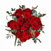 The Lovers Card · A model take on the quintessential Valentine's Day floral arrangement. A dozen red roses wit...