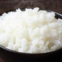 White Rice · Steamed rice.