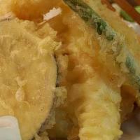 Vegetable Tempura · deep-fried and battered zucchini, mushroom, broccoli
