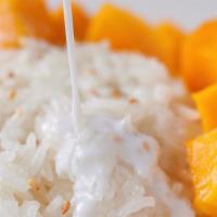 Sweet Sticky Rice With Mango · Seasonal.