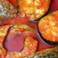 Fish Stew (1/2 Tray) · Tillapia fish, fresh or fried