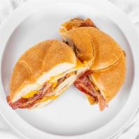 Chicken Delight · Chicken Cutlet; Bacon; Melted Muenster Cheese; Russian Dressing