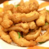 Fried Squid With Salt And Pepper / 椒盐鲜鱿 · 