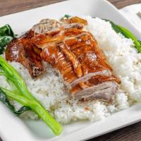 Roasted Duck Over Rice / 烧鴨飯 · 