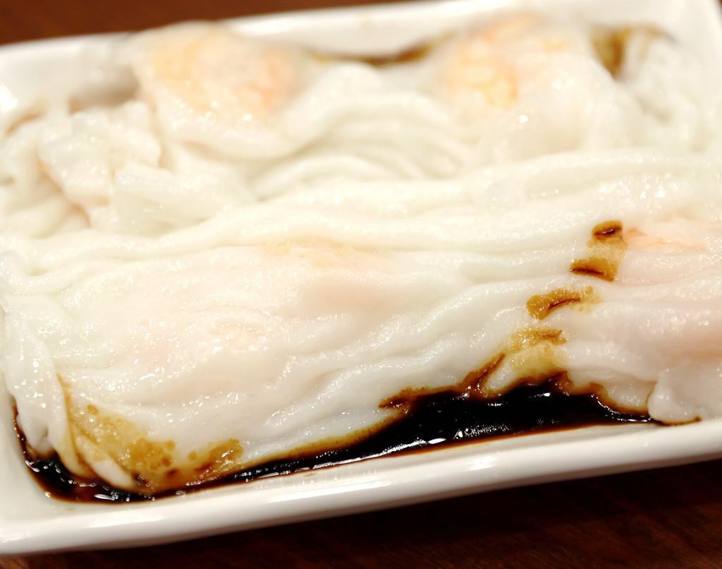 Shrimp Rice Noodle Roll / 鮮蝦腸粉 · 