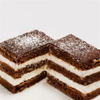 Sour Cream Chocolate Cake  · Mixture of sour cream & chocolate, perfect balance of decadence & simplicity