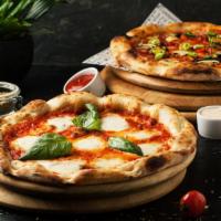 White Pizza · Ricotta, Mozzarella & Garlic.