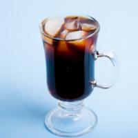 Iced Coffee · Freshly brewed coffee over ice.