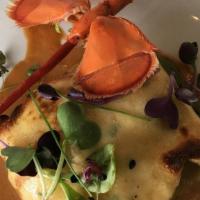 Shellfish Crepe · Lobster. shrimp, crabmeat, and scallop with star anise glaze.