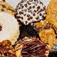 2 Lb Assorted Cookies · Two pounds of our yummy assorted cookies. 
Sorry no specific cookies. 
This only comes in ou...