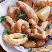 Fritto Misto · Shrimps/Calamari/Branzino/Tartar Sauce