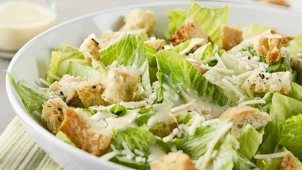 Caesar Salad · Romaine Lettuce/ Caesar Dressing/ Croutons/ Shaved Parmesan