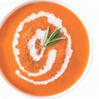 Seasonal Vegetarian Soup · Home made roasted carrots soup