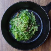 Seaweed Salad · Mix of three kinds of seasoned seaweed.