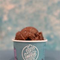 Frozen Hot Chocolate Scooped Cup · 5 oz of our Frozen Hot Chocolate ice cream in a cup, made in house with real dark chocolate ...