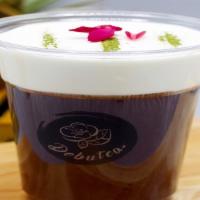 Light Rose Pu’Er Cheese Tea · 16 oz. Taiwan pu'er tea with light and pure flavor and rose aroma.