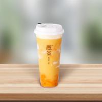 Cheese Foam Mango Tea 芝士芒果 · Ice blended with fresh mango and Green tea with sweet & salty cheese foam available 采用新鲜美味的芒...