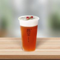 Cheese Foam Peach Oolong Tea / 芝士桃香乌龙茶 (Medium) · Available hot in medium size. 121-185 calories.Freshly brewed Peach Oolong tea with sweet & ...