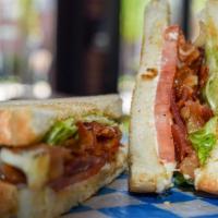 Blt Toasted Sandwich · Bacon, lettuce, tomato and mayo on your choice of rye, white or wheat bread.
