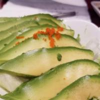 Avocado Salad · Fresh Mixed Vegetables & Avocado on top with Ginger Dressing.