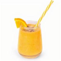 Tropical Fiesta Smoothie · (16 oz.) Pineapple, mango, peach and apple juice.