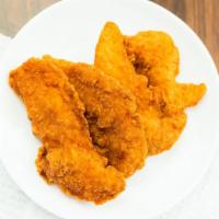 Kids Chicken Fingers With French Fries · 