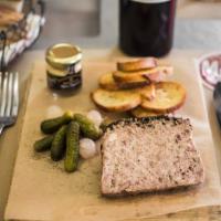 Pate De Campagne · Country paté served with country bread and French 