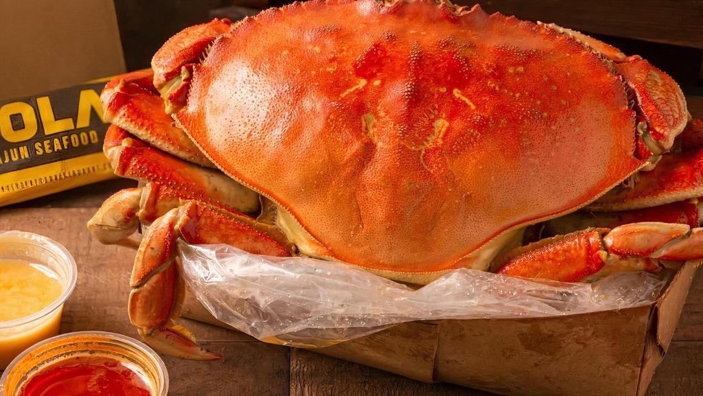 Dungeness Crab 温哥华蟹 · Served whole. Each crab weighs approximately 1.5-2.5 lbs. Prices may vary from in-store purchase.