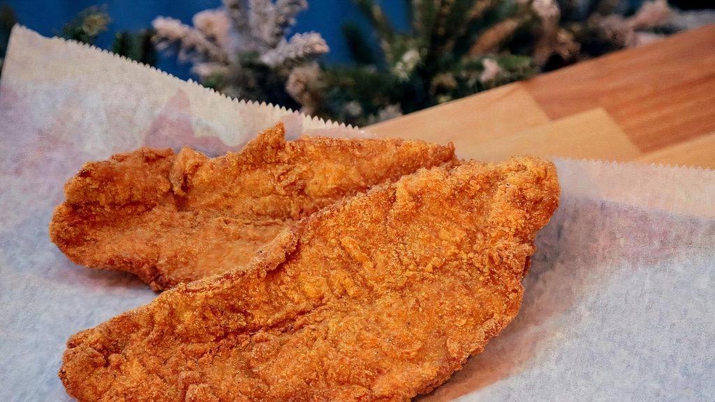 Fried Fish Fillet (2Pcs) 炸鱼 · Each selection is made to order, hand-tossed in our homemade batter and fried to perfection. Served with a side of ketchup.
