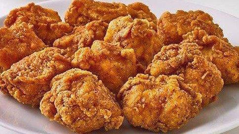 10Pc Boneless Wings Combo Meal · 10pc Boneless Wings (includes 1 dipping sauce), 1 small side of choice, and 1 fresh baked biscuit