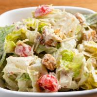 Caesar Salad · Vegetarian. Organic. Choice of organic romaine or organic baby kale, garlic butter croutons,...