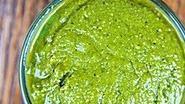 Home-Made Pesto Sauce · Organic. Gluten free. Young basil leaves, garlic, aged parmesan, lemon juices, salt pepper, .