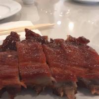 Deep Fried Spare Ribs With Garlic And Supreme Sauce /  京都肉排 · 