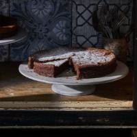Flourless Chocolate Cake · Rich chocolate cake-made with almond flour.