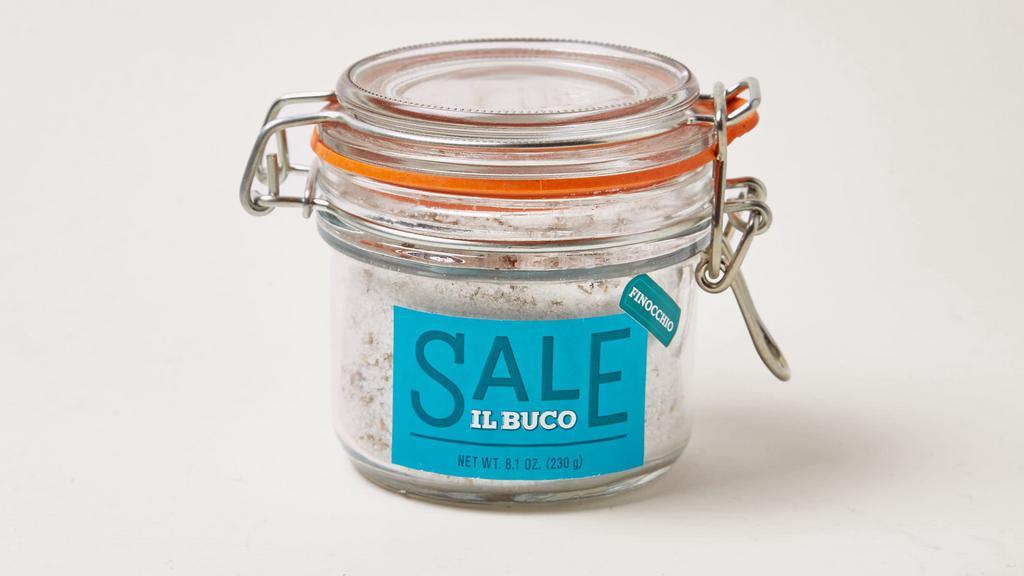 Sea Salt Fennel · Fennel -  230 gram jar.