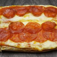 Pizza Sub - Large · Our Pizza sub includes mozzarella, pepperoni, grated cheese and our signature pizza sauce. L...