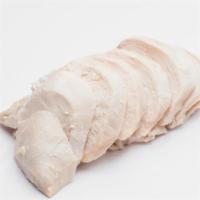Extra Side White Meat (8Oz) · Steamed chicken breast served within side of Ginger chili sauce