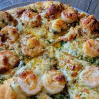 Shrimp & Garlic Pizza · 