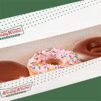 3 Count Assorted Doughnuts · Choose 3 of your favorite Krispy Kreme Doughnuts