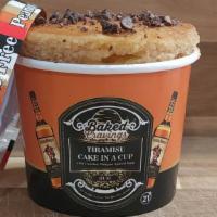 Two Captain Morgan Tiramisu Cake In A Cup · For an exquisite coffee-flavored dessert, look no further than our Tiramisu cupcakes in a ja...