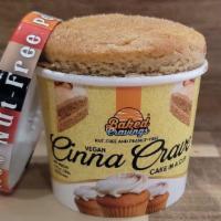 Two Vegan Cinna Crave Cake In A Cup · Oh my, vegan never tasted this good.  Love the taste of cinnamon?  Well, this treat will bec...
